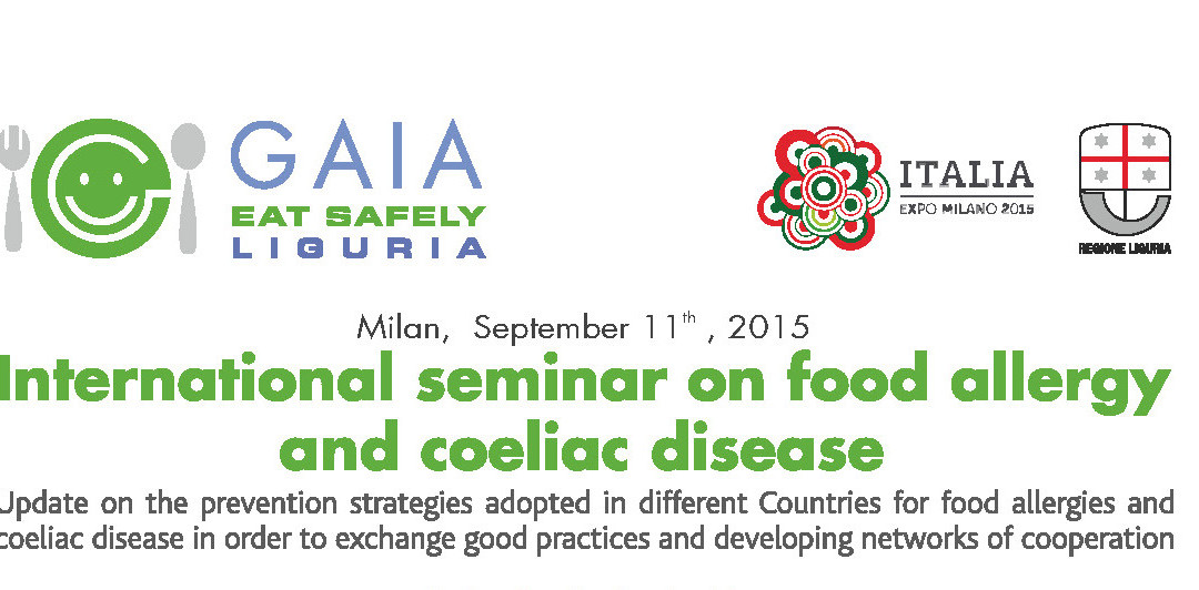 International seminar on food allergy and coeliac disease