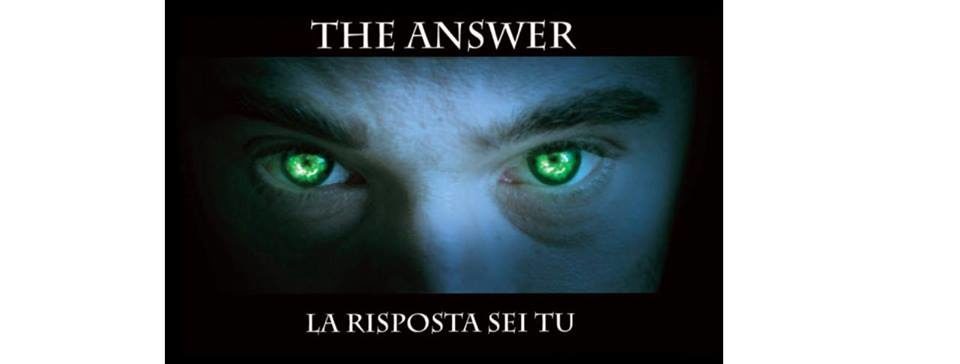 Cerimonia di donazione del film “The Answer”